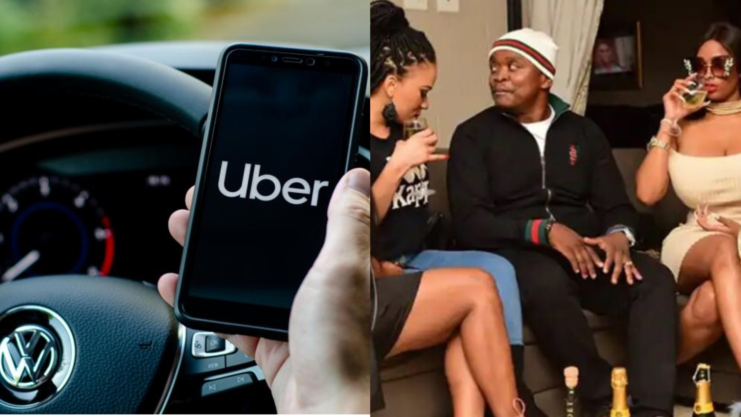 “How the mighty have fallen” – Mixed reactions as Instagram big boy turns Uber driver