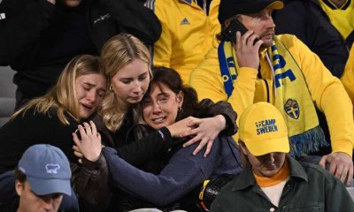 Sweden, Belgium abandon Euro qualifiers after 2 fans were killed