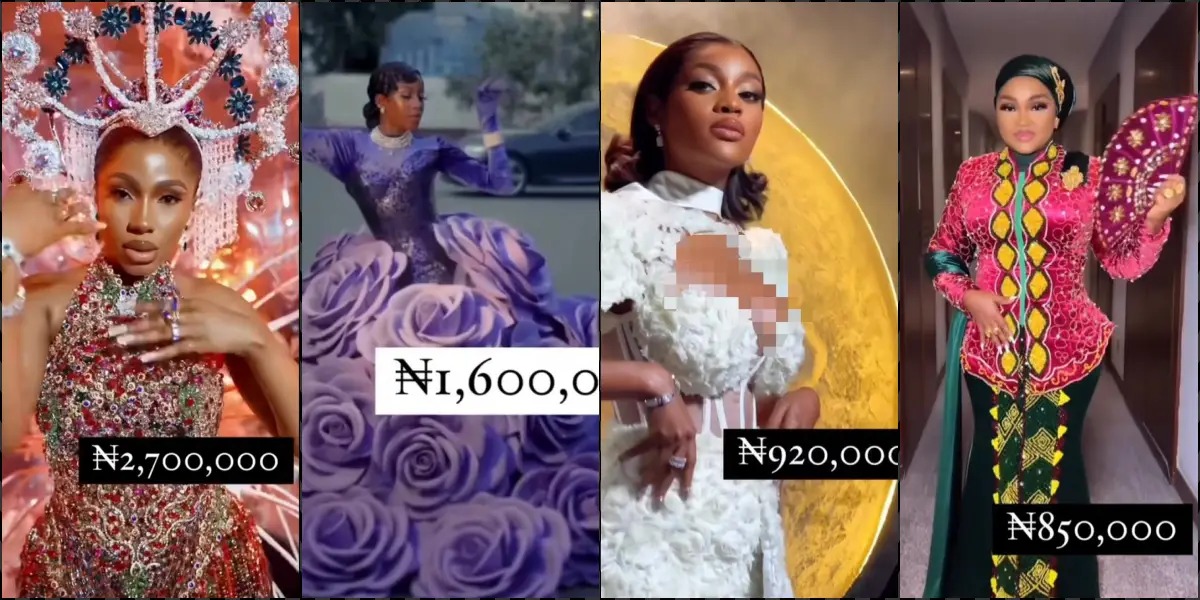 Designer reveals cost of Mercy Eke’s All Stars premiere outfit, other celebs