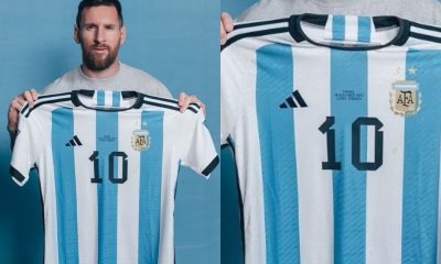 Lionel Messi's World Cup match jerseys and the outfit he wore in the famous final versus France are due to go up for sale.