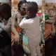 "Demons Must Go": Reactions as Little Boy Lays Hands on His Mother, Speaks in Tongues while Praying for Her