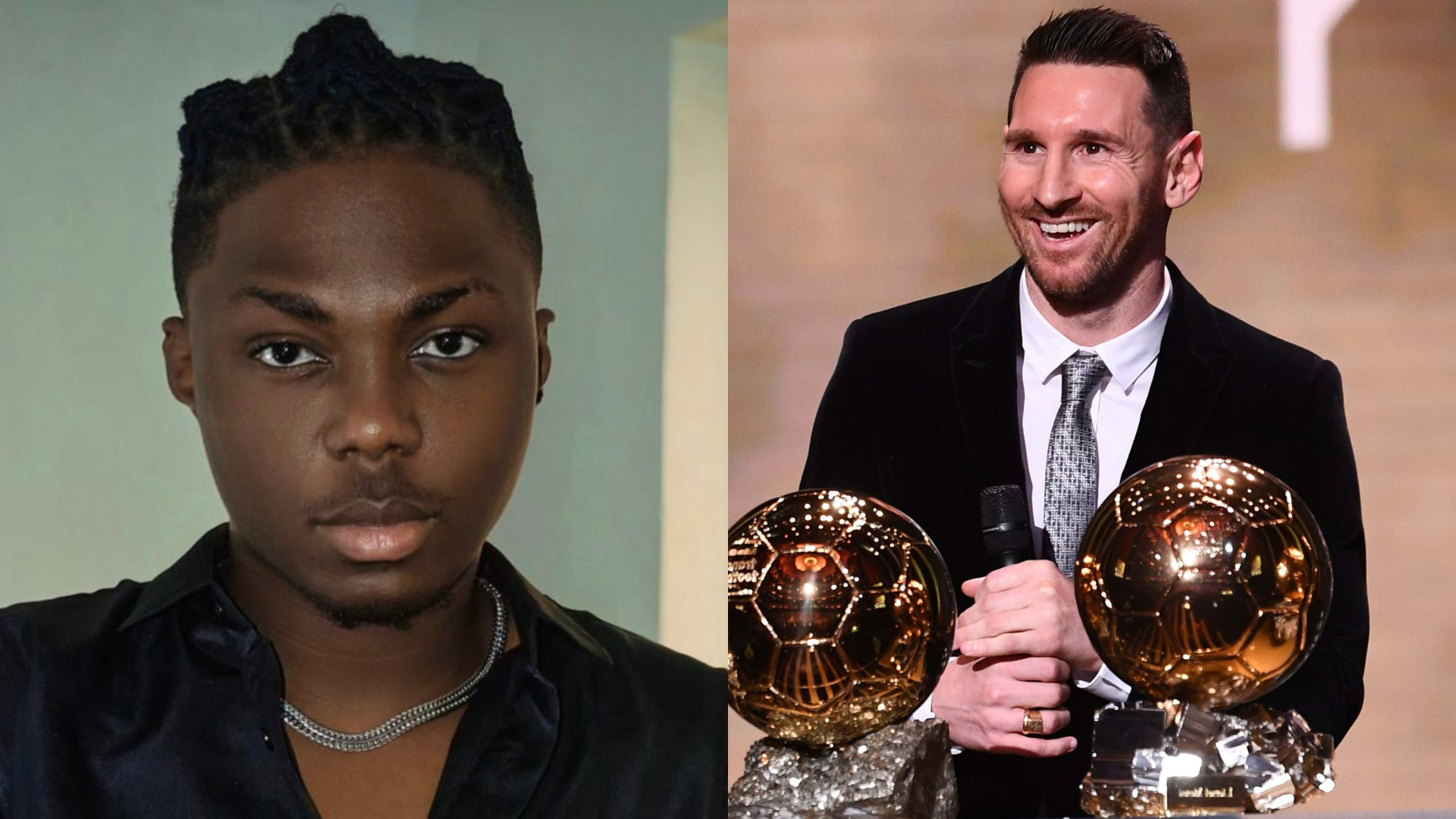 "Messi Didn’t Deserve To Win Ballon d’Or Over Haaland" – Singer Bayanni Spills