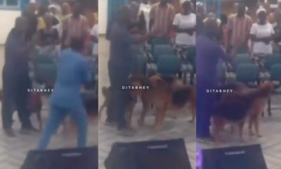 Man Storms Church With His Dogs, Threatens Them Over Constant Disturbance (Video)