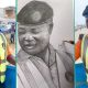 "I Thought it Was For Rich People": Police Man Excited as Street Artist Draws Him With Pencil