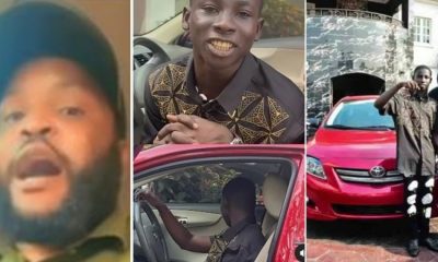 "Car Wey No Reach N6M" – Man Yabs Kcee For Gifting Ojazzy Toyota Corolla (Video)
