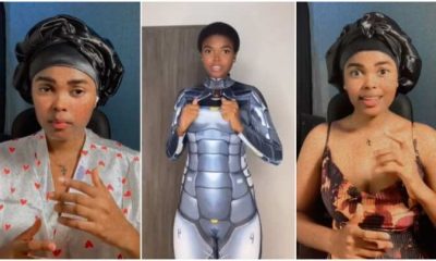 Lady Jarvis Acts As AI, Speaks Like Robot in Video, Her Costume Amazes People