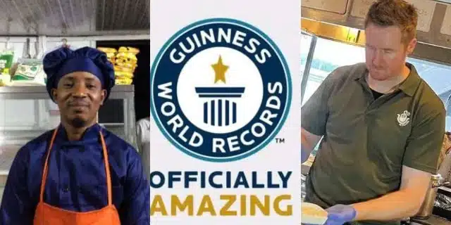 Another Nigerian chef breaks Irish chef, Alan Fisher’s 119-hour and 57-minute GWR cooking record