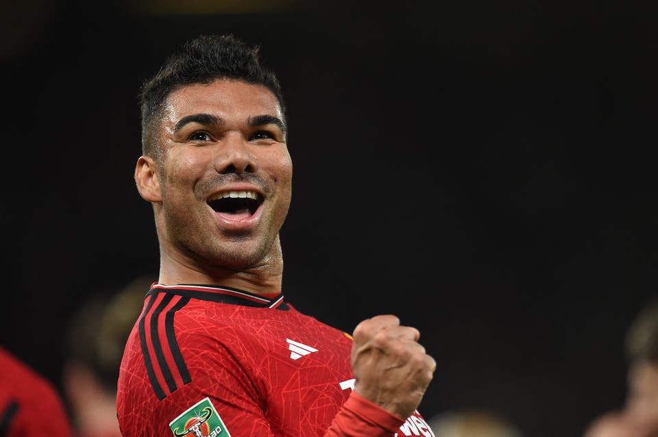 Casemiro hints at Club he wants leave Manchester United for