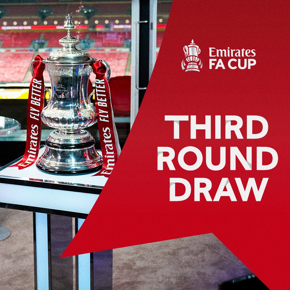 The Emirates FA CUP 3rd Round draw