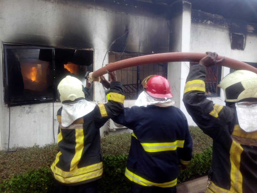 Fire Service Officer slumps and dies on duty