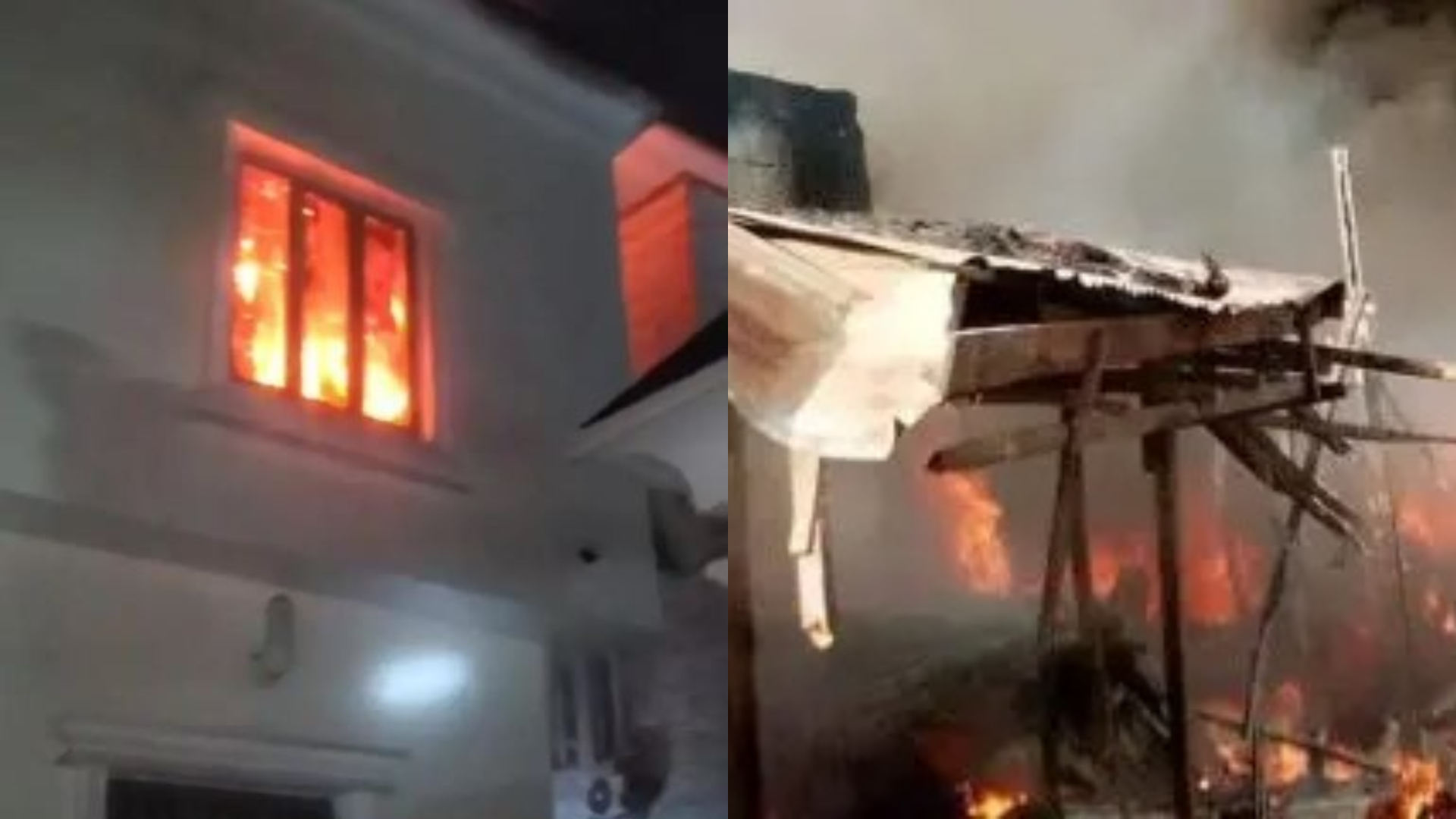 Tragedy Over Fire Outbreak At Ikeja Residence, Damages Several Rooms