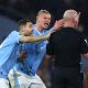 Social Media call for Erling Haaland ban after City draw
