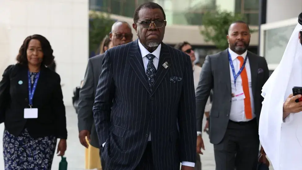 Namibia President, Hage Geingob sparks Controversy