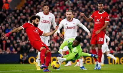 "Anfield felt like nothing" -- Andre Onana banters Liverpool