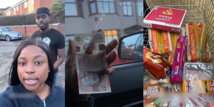 Reactions as lady shared what the minimum wage per hour in the UK got her (VIDEO)