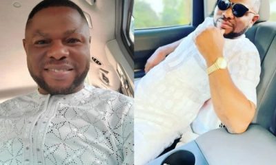 “Daddy, why can’t you stand?” – Emotional moment Yinka Ayefele answers his son about his inability to stand (video)