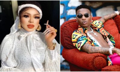 "We Cover Wiz With The Blood of Jesus" – Fans Pray As Bobrisky Says He's Crushing On WizKid