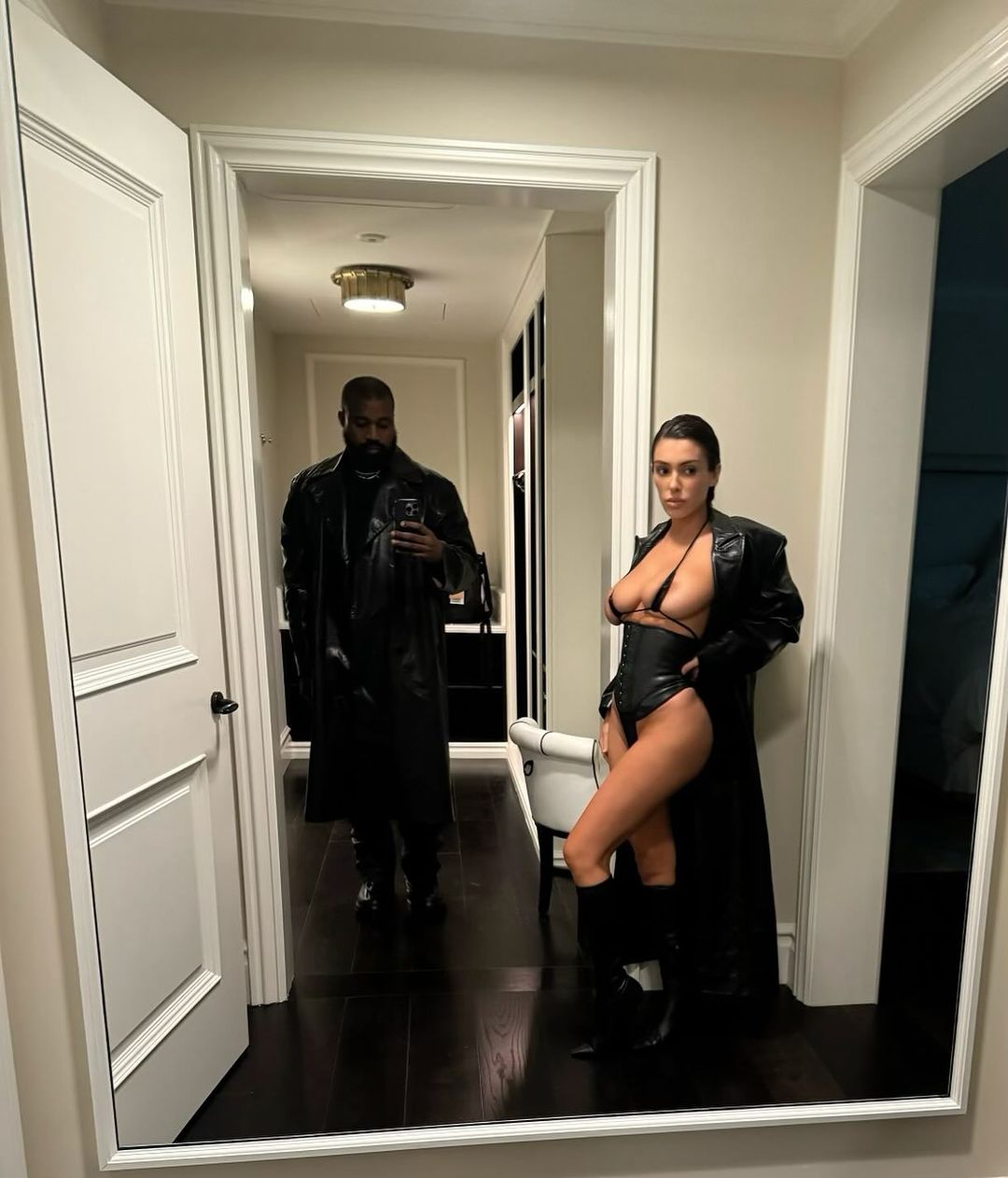 Kanye West shares raunchy photos to celebrate Wife