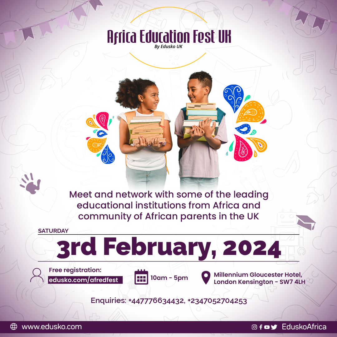 Parenting Experts/Family Coaches set for Africa Education Fest UK