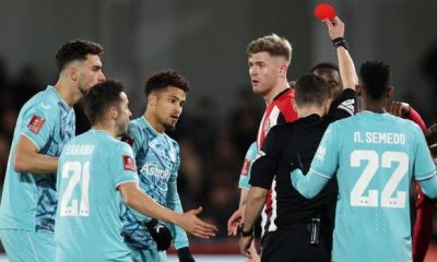 Why Ref used a 'Circle Card' to send player off in FA Cup Game