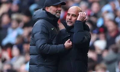 Klopp leaving means Man City is leaving too -- Guardiola