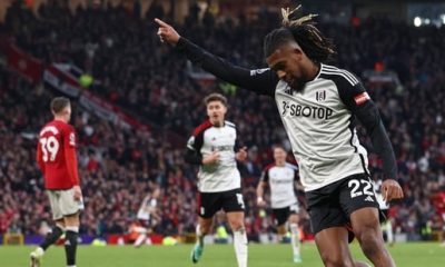Alex Iwobi reacts to Super Eagles win at Old Trafford