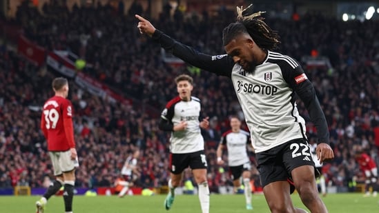 Alex Iwobi reacts to Super Eagles win at Old Trafford