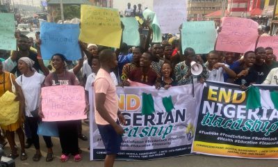 Ibadan residents take to the streets in protest against 'Starvation'