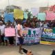 Ibadan residents take to the streets in protest against 'Starvation'