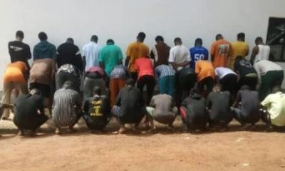 EFCC detain 4 brothers, 30 others for online fraud