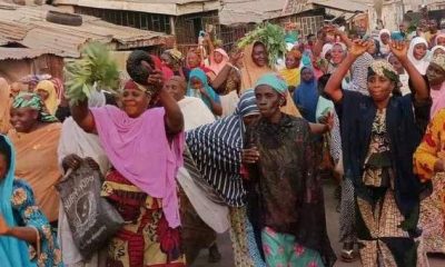 Breaking: Protest rocks Kogi State as traders decry high cost of food items