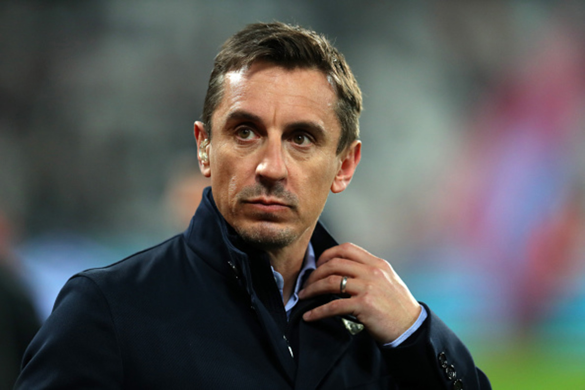 "They know they can't win the league" -- Neville mocks Arsenal