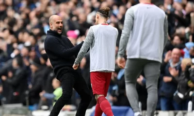 I did it for a reason, okay -- Guardiola on his actions vs Liverpool