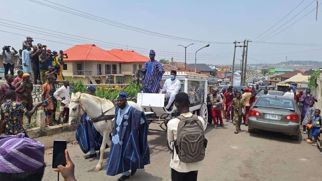 Late Olubadan of Ibadanland, Oba Lekan Balogun, laid to rest at ancestral home in Aliiwo