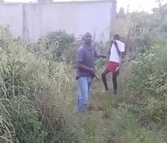 Man caught as he attempts to lay with a teenage girl in the bush [Video]