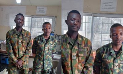 Soldiers caught Dangote Refinery