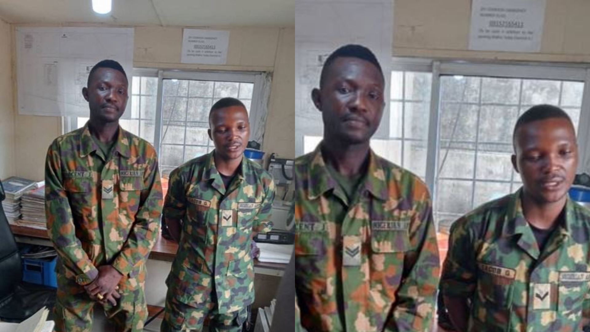Soldiers caught Dangote Refinery