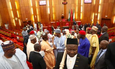 Senators clash over seats in Nigerian Senate session