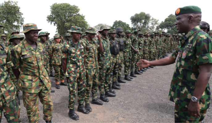 Nigerian army chief pledges unyielding resolve in Easter message