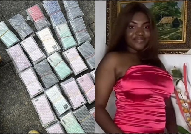 Lady said to have returned over 100 expensive phones mistakenly sent to her after ordering one iPhone