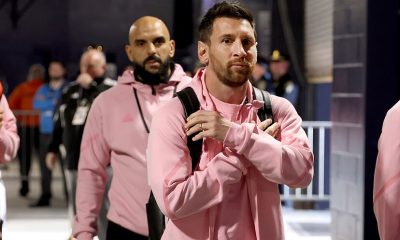 Lionel Messi speaks English for the first time in public