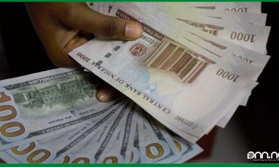 Naira gains N3.31 against Dollar at official market