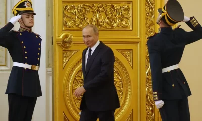 Putin begins fifth term: Elaborate swearing-in ceremony at Kremlin