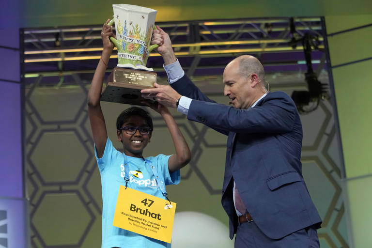 US Spelling Bee Bruhat Soma wins with "Abseil" triumph