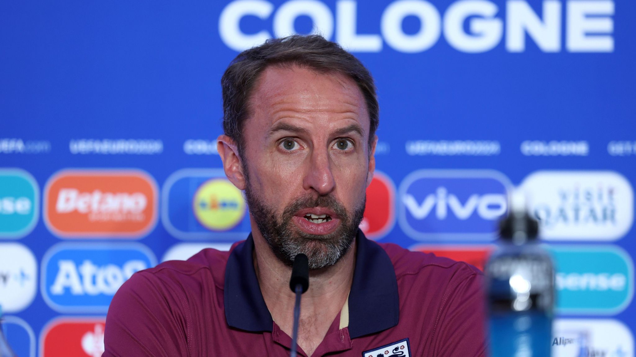 Fans creating 'unusual atmosphere' for us -- Southgate laments