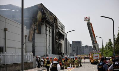 Several dead in South Korea battery plant explosion