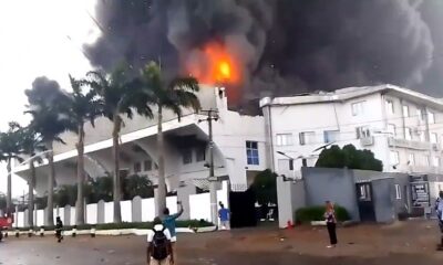 Fire guts Christ Embassy headquarters in Lagos