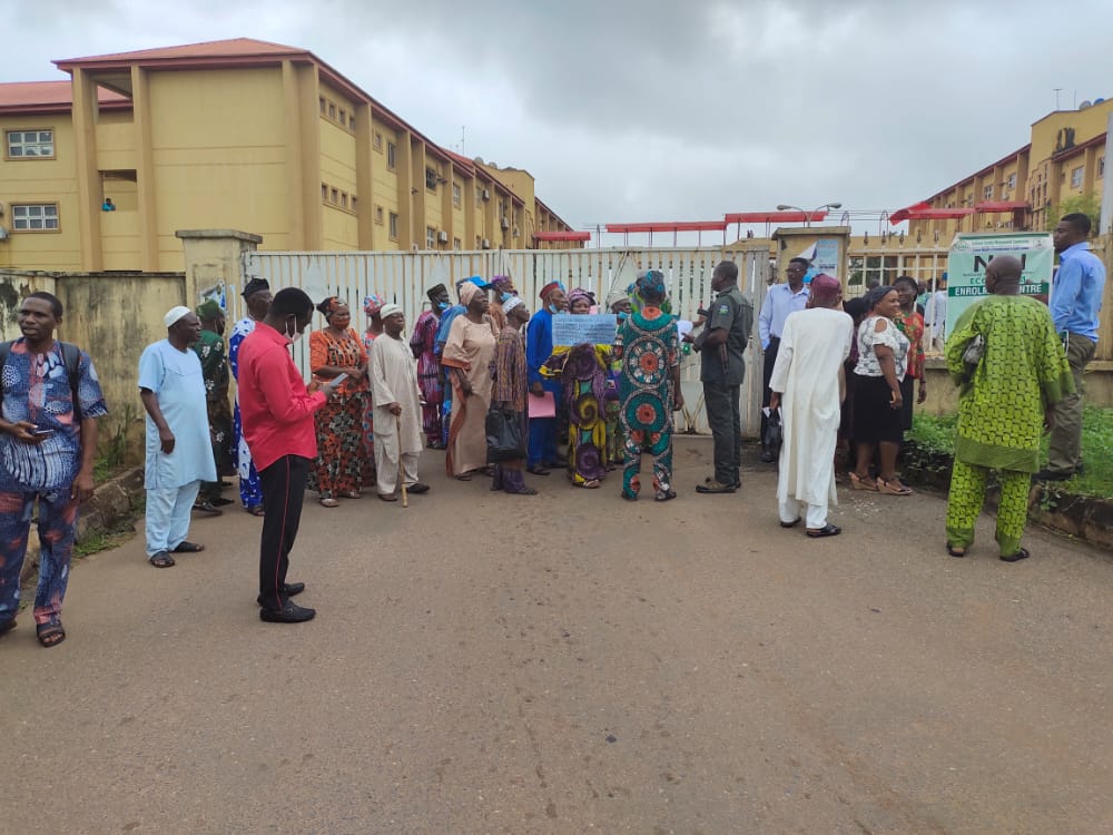 Kwara pilgrims protest