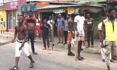 #EndBadGovernance: Thugs threaten Lagos market traders ahead of nationwide protest