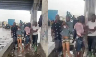 The Lagos State government has apprehended some individuals who charges and collects N100 from people before using a makeshift crossover bridge at the Trade Fair area.